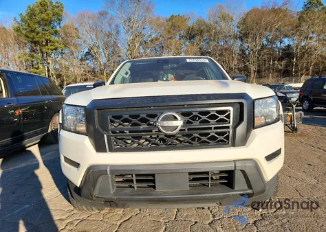 2022 Nissan Frontier S z USA, uszkodzony, nr VIN 1N6ED1CL2NN652857